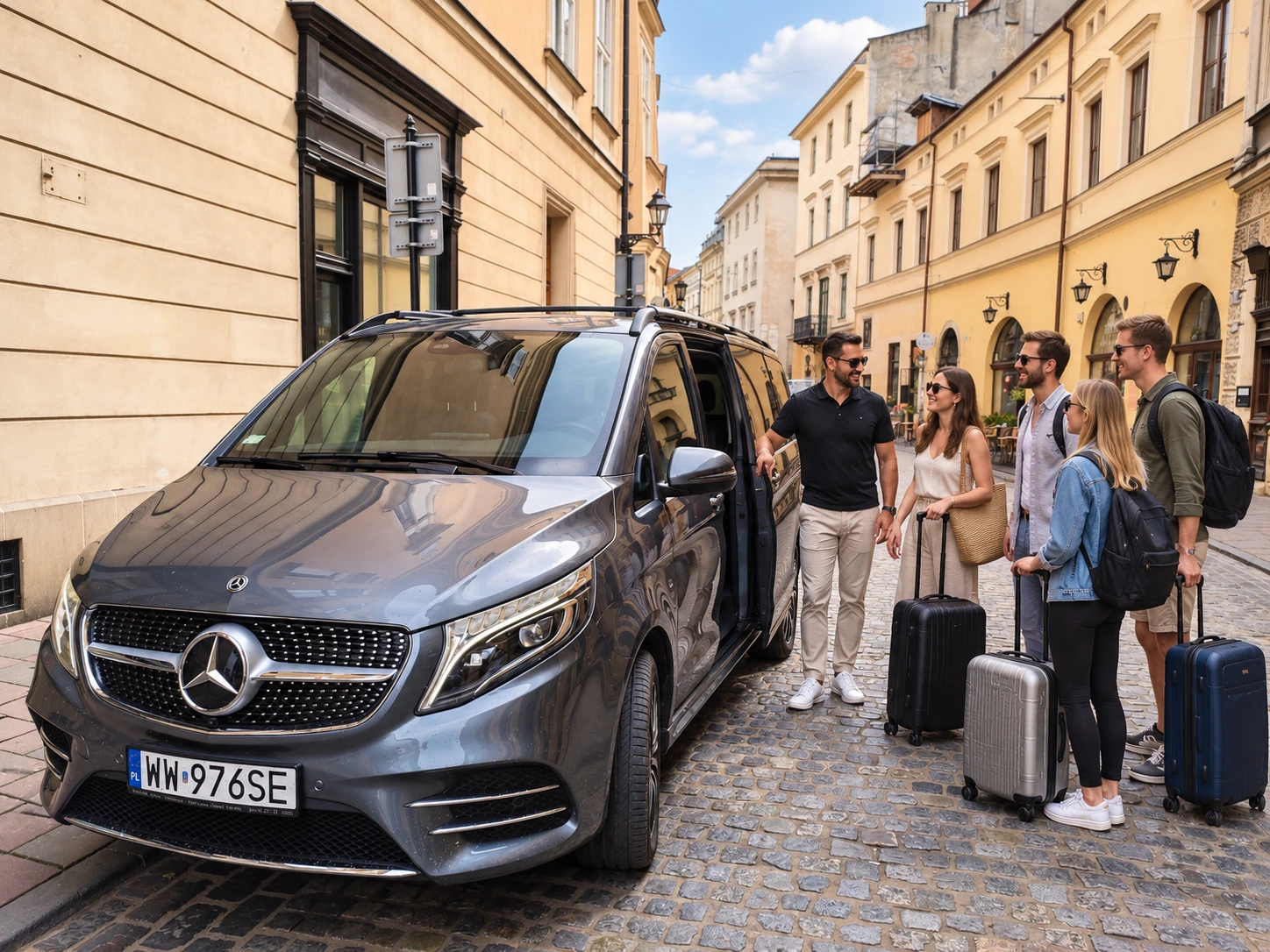 Private transfer from Krakow to Budapest