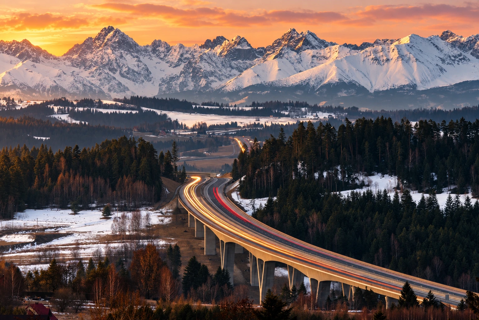 Private transfer to Zakopane and the Tatra region