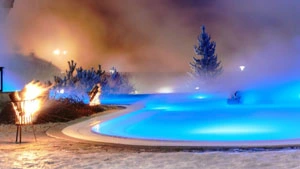 Krakow Tour Thermal Pools at night